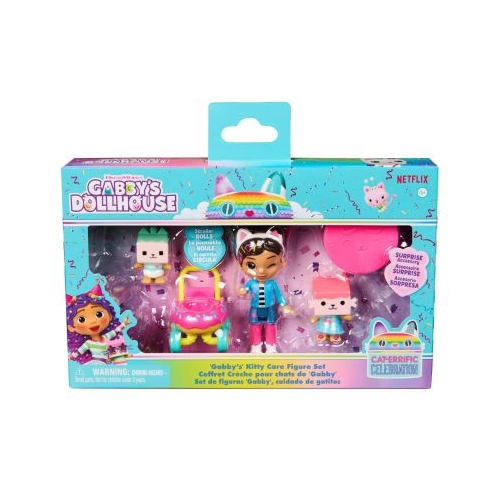 GABBYS DOLLHOUSE SET FIGURINE KITTY CARE