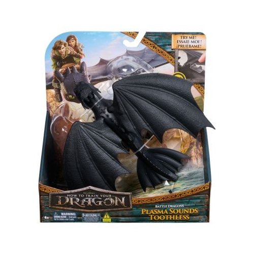 CUM SA ITI DRESEZI DRAGONUL LUPTA DRAGONILOR FIGURINA DRAGON TOOTHLESS 26.5 CM