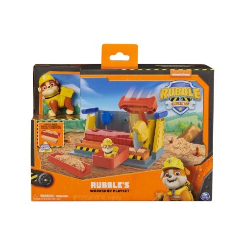 PATRULA CATELUSILOR RUBBLE SI ECHIPA SET DE JOACA SANTIER