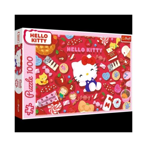 PUZZLE TREFL 1000 HELLO KITTY