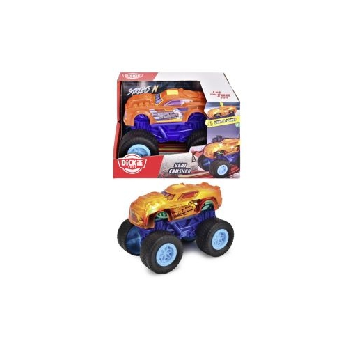 DICKIE MASINA DE TEREN BEAT CRUSHER CU LUMINI SI SUNETE 17CM