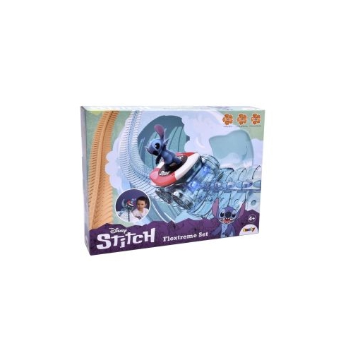 SMOBY DISNEY STITCH PISTA DE CURSE FLEXTREME SET
