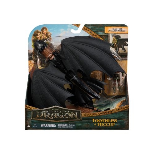 CUM SA ITI DRESEZI DRAGONUL SET DRAGON TOOTHLESS SI FIGURINA VIKING HICCUP