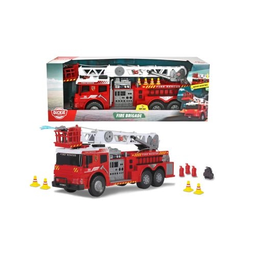 DICKIE MASINA DE POMPIERI CU PULVERIZATOR DE APA SI ACCESORII 62CM