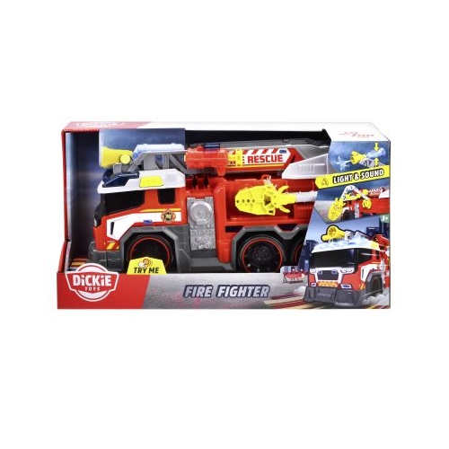 DICKIE TOYS MASINA DE POMPIERI CU LUMINI SI SUNETE 37.5CM