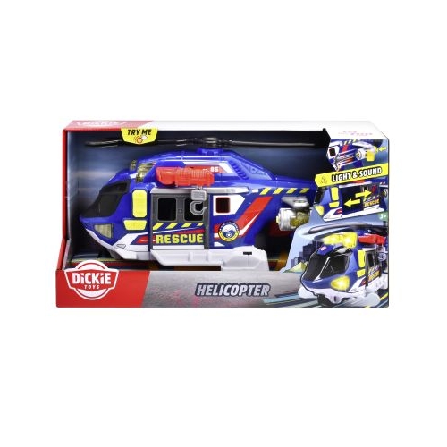 DICKIE TOYS ELICOPTER CU LUMINI SI SUNETE 39CM