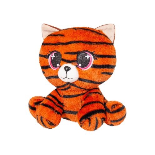 PLUS PISICA CU IMPRIMEU TIGRU 25CM
