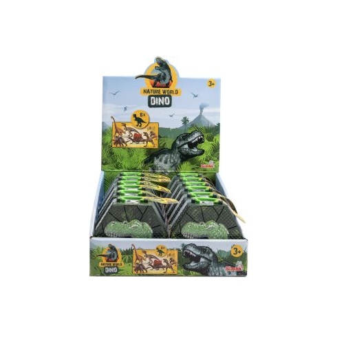 NATURE WORLD DINO SET 6 DINOZAURI IN CUTIE PIRAMIDA