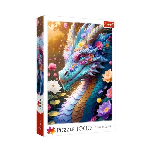 PUZZLE TREFL 1000 DRAGONUL COLORAT