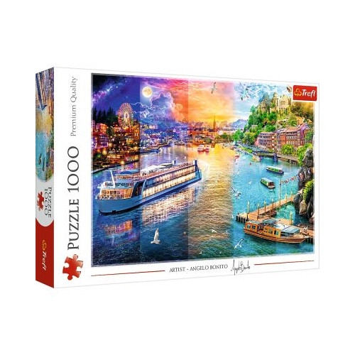 PUZZLE TREFL 1000 CROAZIERA PE RAU