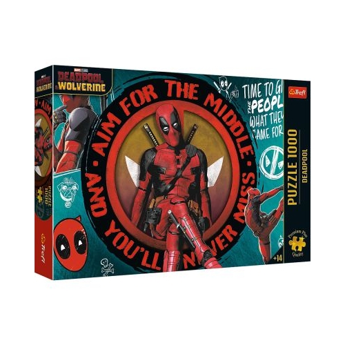 PUZZLE TREFL 1000 PREMIUM PLUS MARVEL DEADPOOL SI WOLVERINE