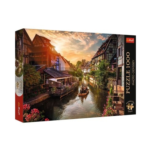 PUZZLE TREFL 1000 PREMIUM PLUS PHOTO ODYSSEY MICA VENETIE DIN COLMAR FRANTA