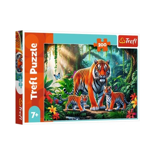 PUZZLE TREFL 200 OBICEIURILE TIGRULUI