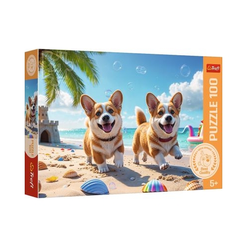 PUZZLE TREFL 100 CATEL CORGI