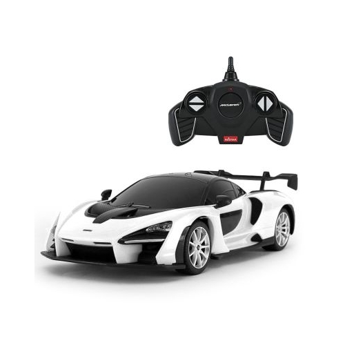 MASINA CU TELECOMANDA MCLAREN SENNA ALB CU SCARA 1 LA 18
