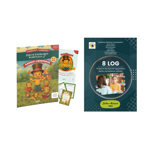Pachet Jojo si exersarea sunetului J si 8 LOG - Florentina Galbinasu Ecaterina Vrasmas
