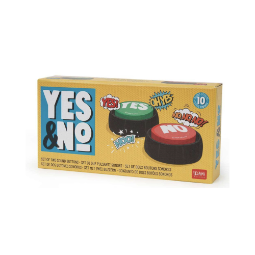 Set de 2 butoane sonore DA sau NU Legami