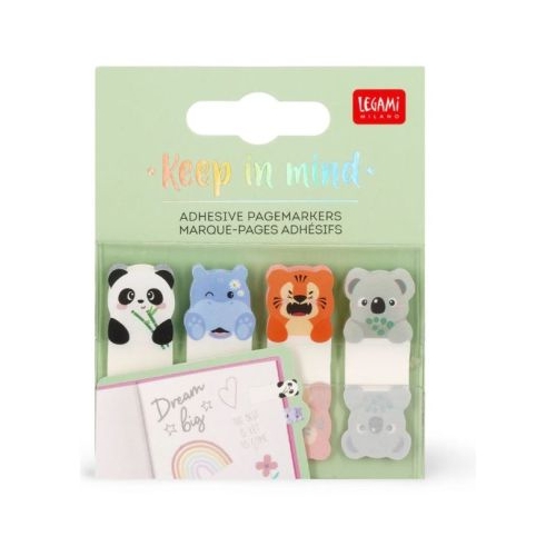 Semne de carte adezive 4 x 20 Keep in mind- Animale dragute Legami