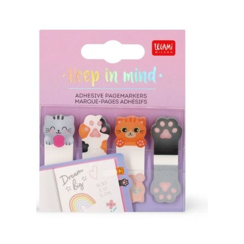 Semne de carte adezive 4 x 20 Keep in mind- Kitty Legami
