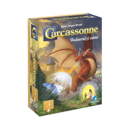 Carcassonne - Extensia 3 - Balaurul si zana editia NOUA