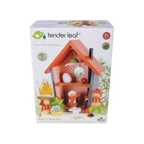 Casuta pentru pasari din lemn premium Robins Nest Box