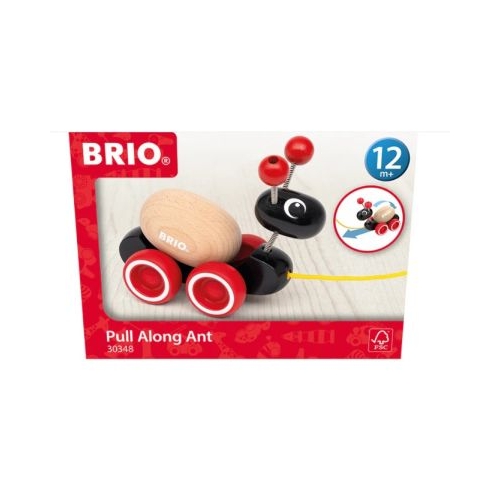 Jucarie de tras furnica cu ou BRIO 1 ani