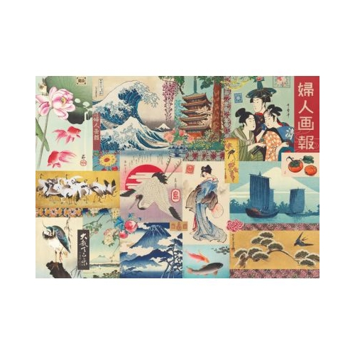 Puzzle 1000 piese  saculete Japonia Kiub