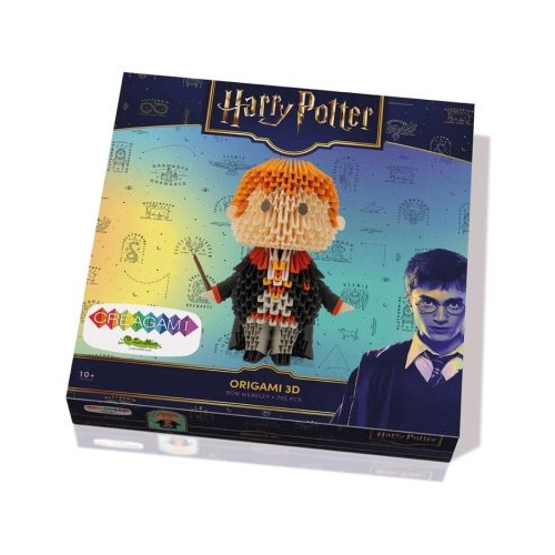 Kit origami cu 705 piese Creagami Ron Weasley Harry Potter