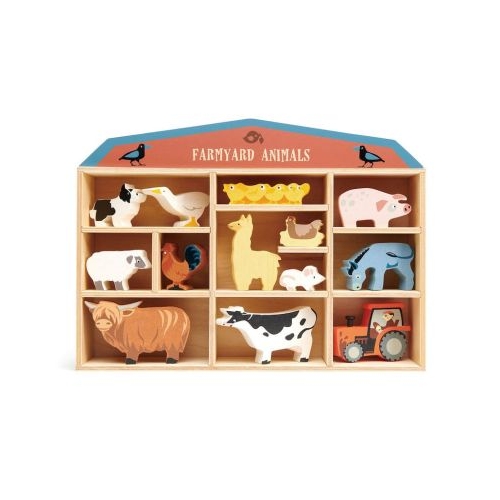Animale domestice Farmyard set 13 piese