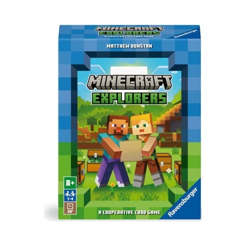 Minecraft Explorers jocul de carti multilingv inclusiv romana