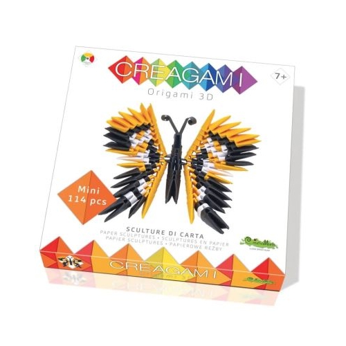 Kit origami cu 114 piese Creagami Fluture
