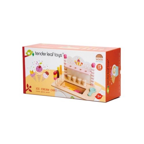 Caruciorul cu inghetata Ice Cream Cart 15 piese