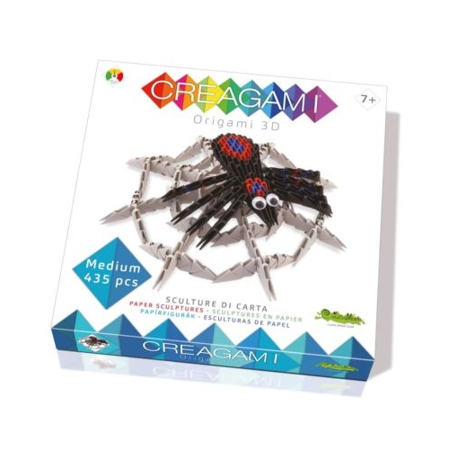 Kit origami cu 435 piese Creagami Paianjen