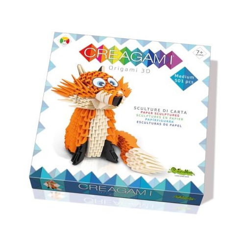 Kit origami cu 501 piese Creagami Vulpe