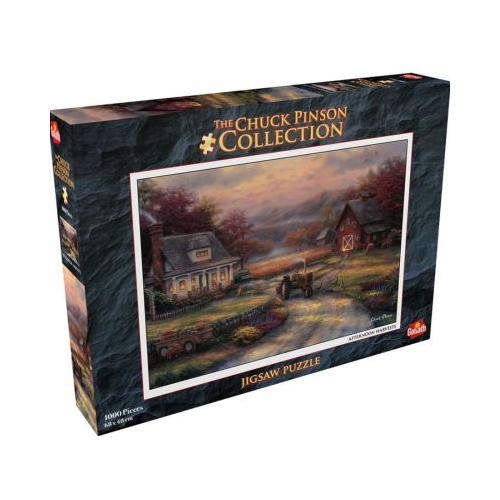 Puzzle 1000 piese Chuck Pinson Casuta pitoreasca