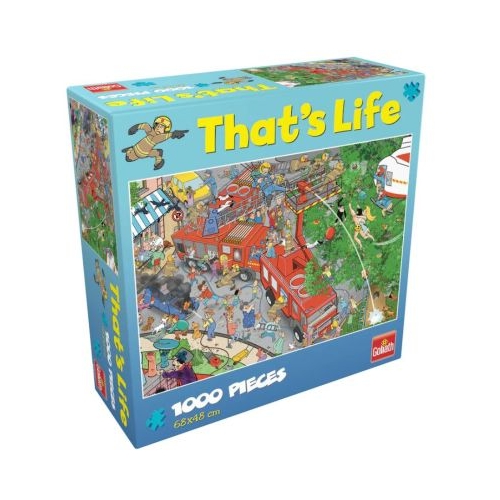 Puzzle Cauta si Gaseste 1000 piese- Brigada de pompieri