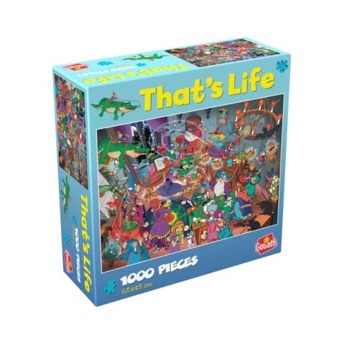 Puzzle Cauta si Gaseste 1000 piese La scoala de magie si vrajitorie