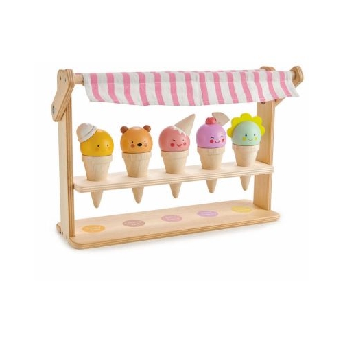 Stand pentru inghetata Scoops and Smiles- 6 piese