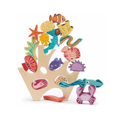 Asezarea cu corali Stacking Coral Reef 18 piese