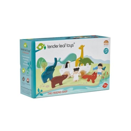 Corabia cu animalute The Friend Ship 12 piese