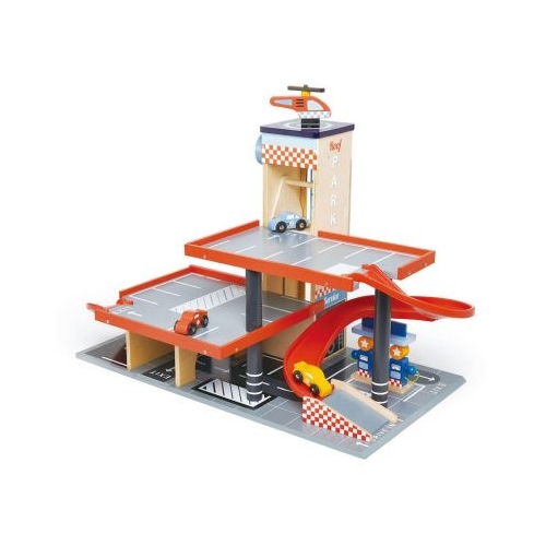 Statia Service Blue Bird Service Station 5 piese