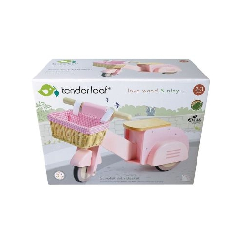 Scuter pentru livrare din lemn premium Delivery Scooter