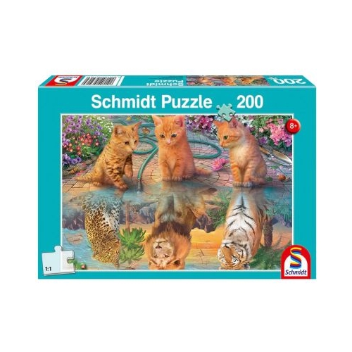 Puzzle 200 piese Cand voi fi mare Schimdt