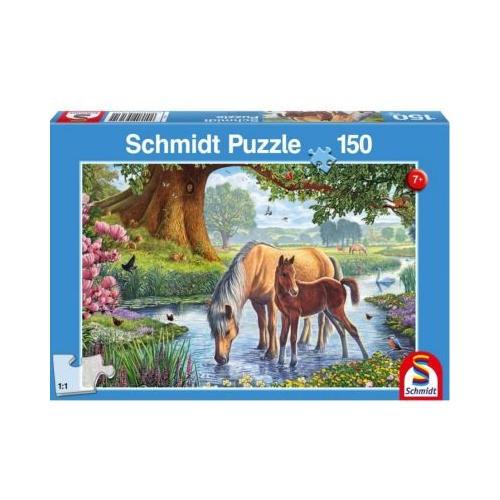 Puzzle 150 piese Cai la parau Schmidt