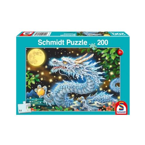 Puzzle 200 piese Aventura dragonului Schmidt