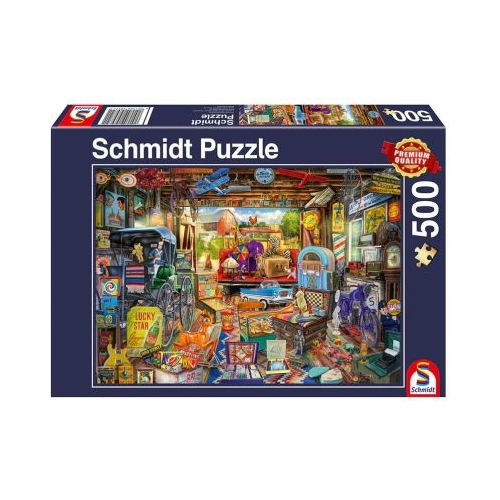 Puzzle 500 piese Garage sale Schmidt