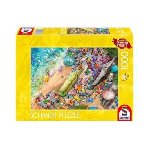 Puzzle 1000 piese Comori de plaja Schmidt