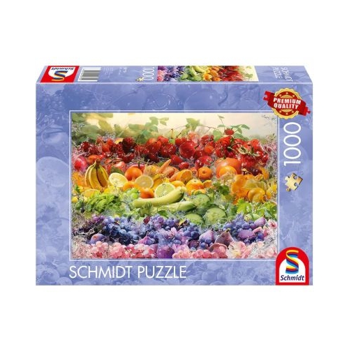 Puzzle 1000 piese Cocktail de fructe Schmidt