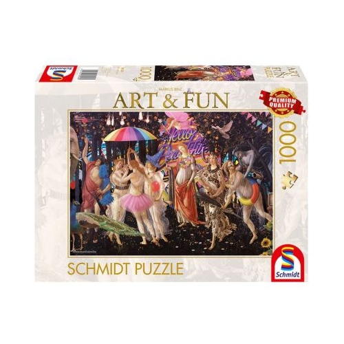 Puzzle 1000 piese Primavara 2024 Schmidt