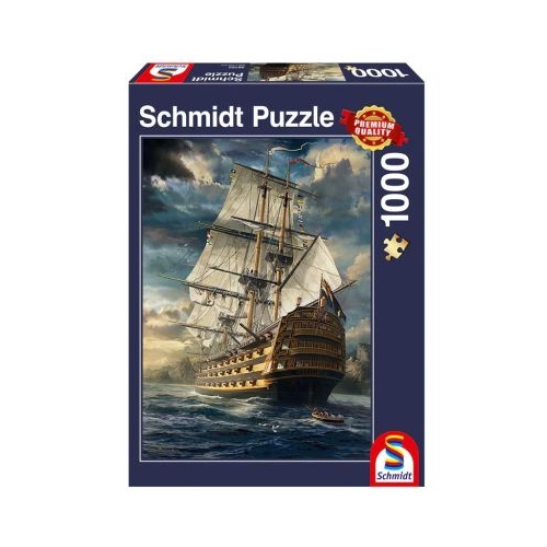Puzzle 1000 piese Corabia Schmidt
